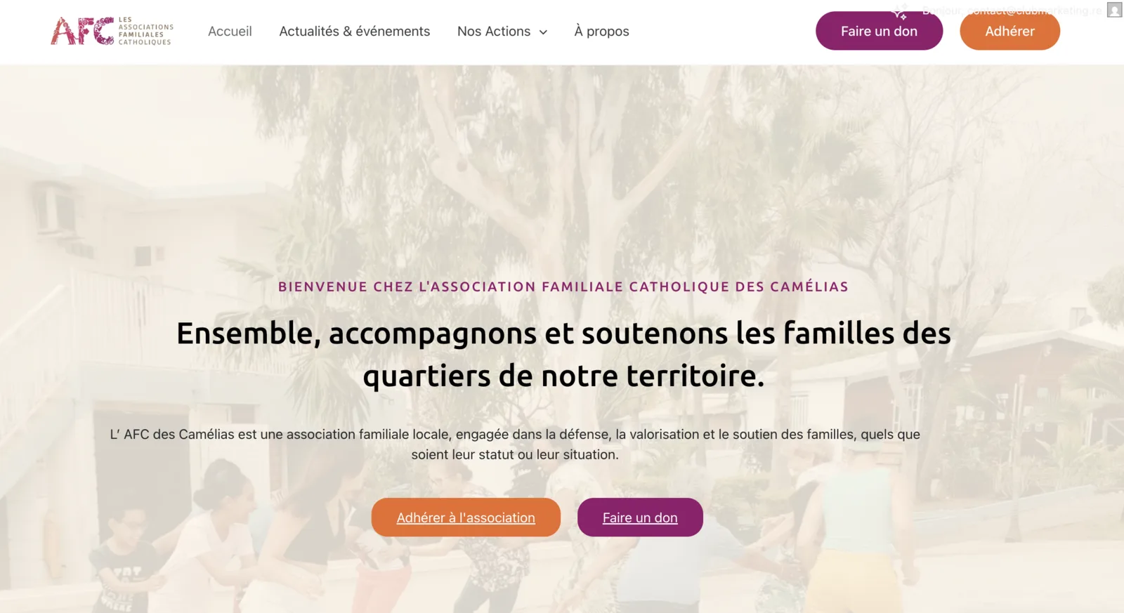 Site AFC des Camélias